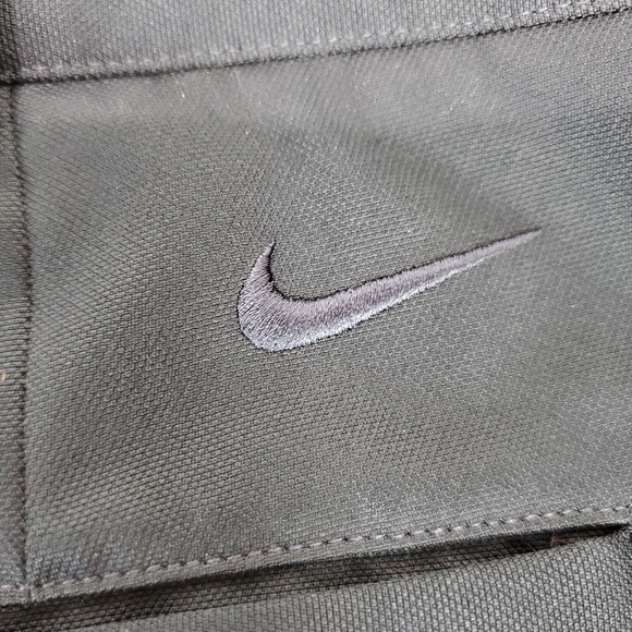 Men's Nike Golf Pleated Shorts Size 42 Navy Sports Athletic Fit Dry - Picture 11 of 12